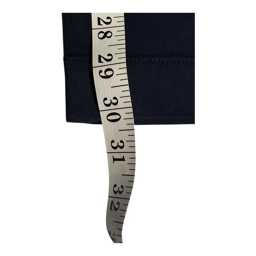 J Crew Straight Fit Flex Chino‎ Pants Navy Blue Mens 33x30 NWT